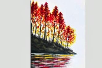 Paint Nite: Reflections Of Autumn